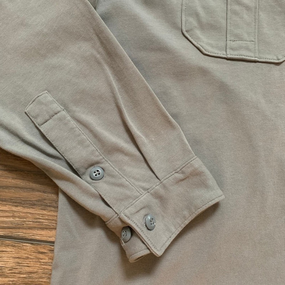 Eastern Mountain Sports Men’s XL Button Down Long Sleeve Work Chore Shirt EUC - Picture 4 of 6